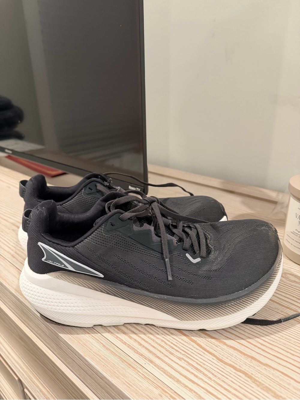 Altra Women's Black and White Running Shoes